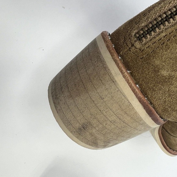 Crevo Brown Suede Ankle Boots - Picture 11 of 12